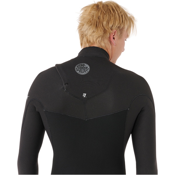 2026 Rip Curl Männer Flashbomb Pro 5/3mm Zip-frei Neoprenanzug 17EMFS - Black